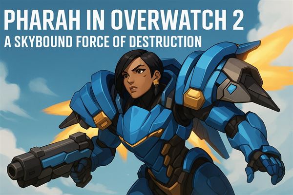 Pharah in overwatch 2 - a skybound force of destruction