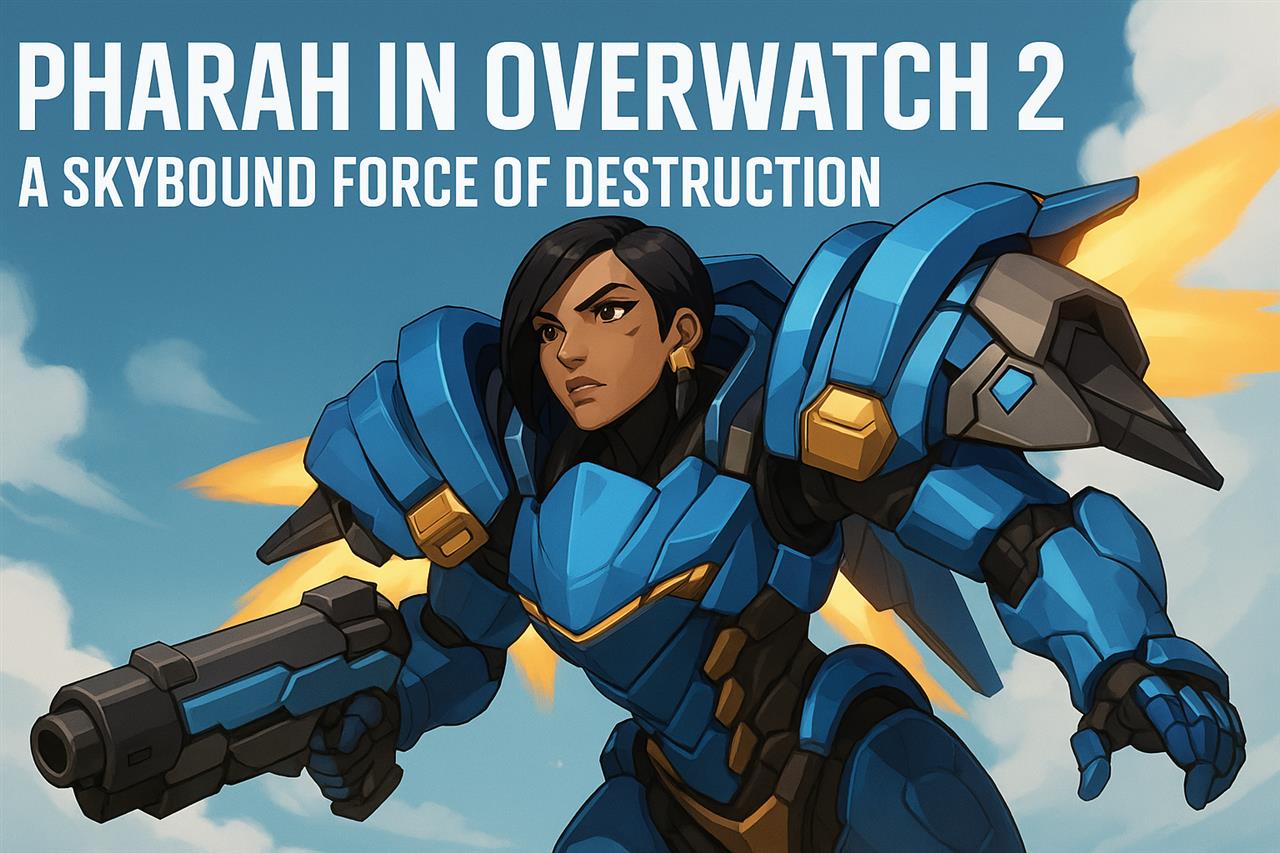 Pharah in overwatch 2 - a skybound force of destruction